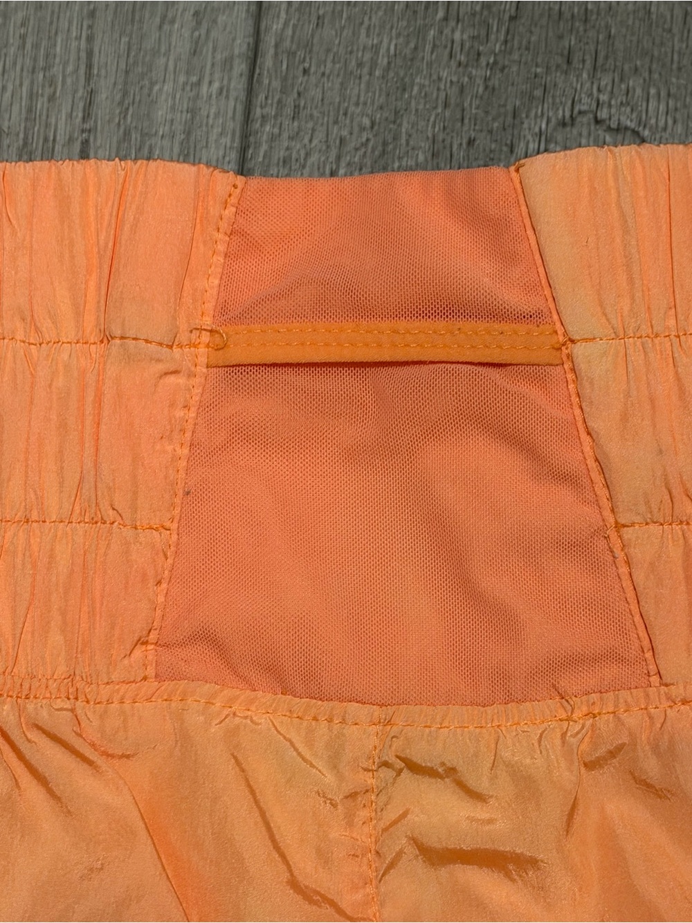FP Movement by free people High-Waist Orange Women's Shorts - Picture 5 of 7